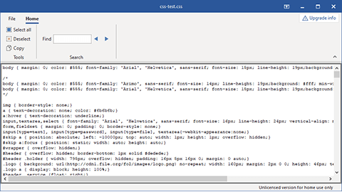 View different plain text file formats with Bitberry File Opener